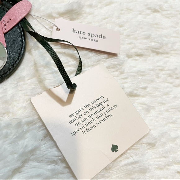 Kate Spade Money Bunny Spademals Dangle Keyring - Picture 4 of 7